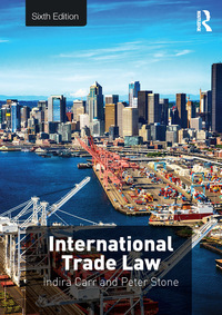 صورة الغلاف: International Trade Law 6th edition 9781138684362