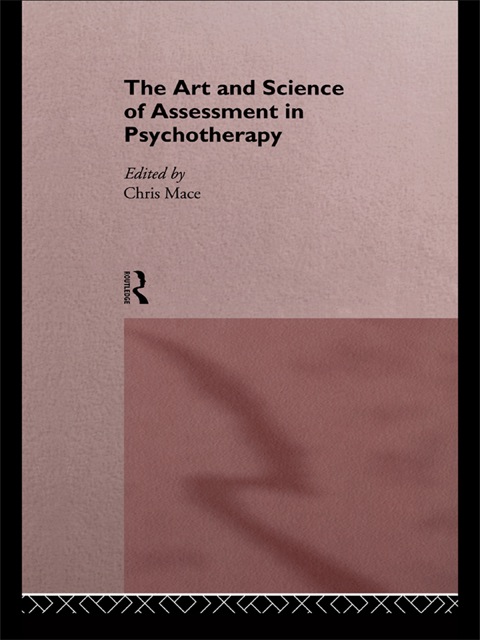Cover image for book The Art and Science of Assessment in Psychotherapy
