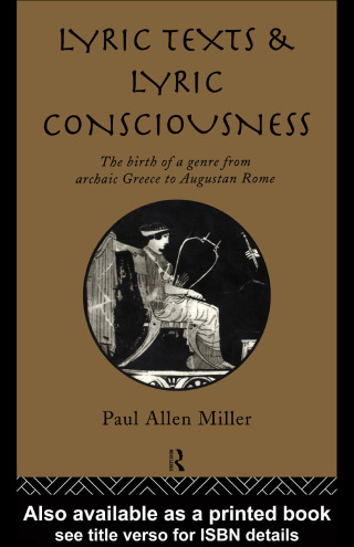 Lyric Texts and Lyric Consciousness