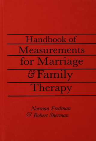 Handbook Of Measurements For Marriage And Family Therapy