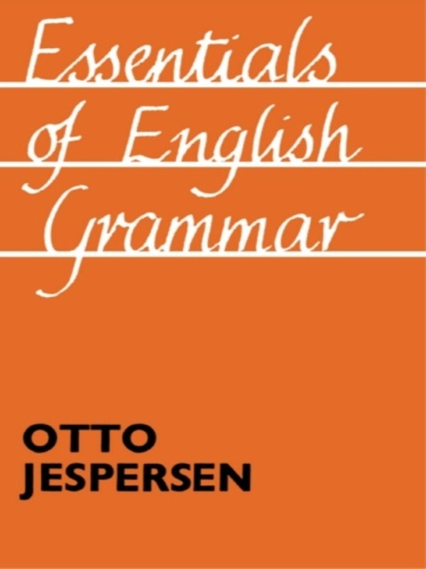 Cover image for book Essentials of English Grammar