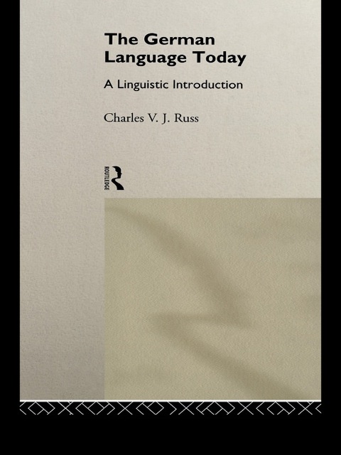 Cover image for book The German Language Today