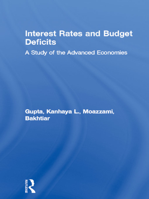 Cover image for book Interest Rates and Budget Deficits