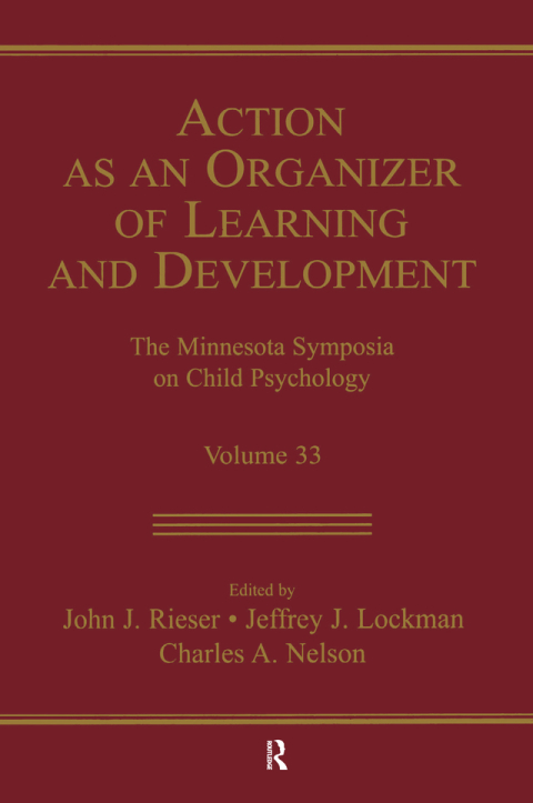 Cover image for book Action As An Organizer of Learning and Development