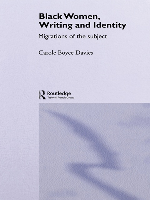 Cover image for book Black Women, Writing and Identity