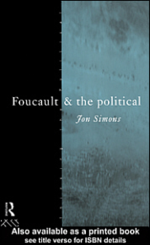 Cover image for book Foucault and the Political