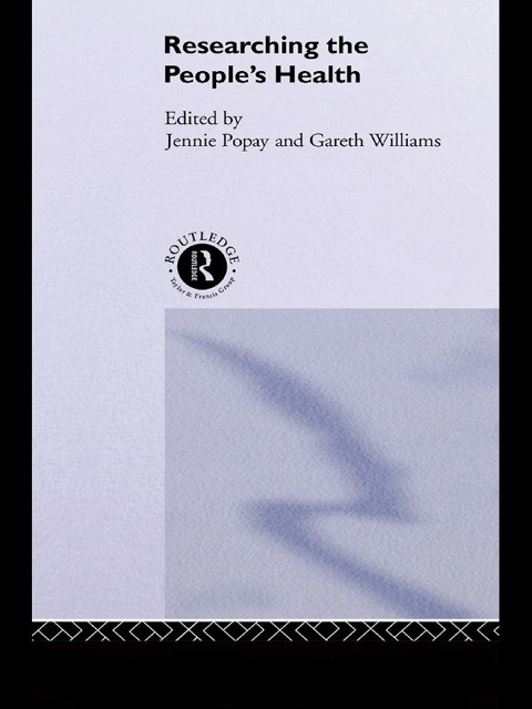 Cover image for book Researching the People's Health