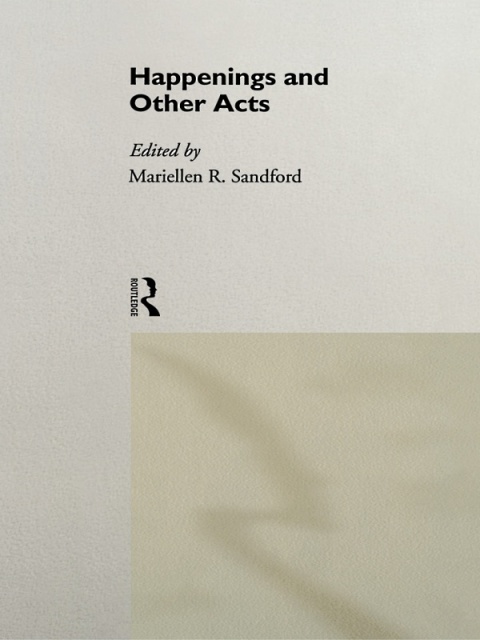 Cover image for book Happenings and Other Acts