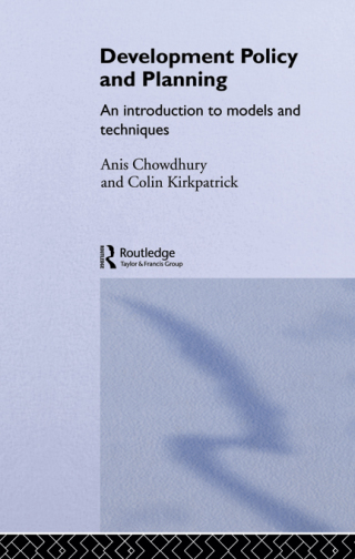 Development Policy and Planning