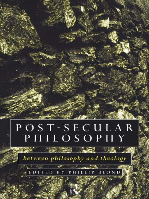 Cover image for book Post-Secular Philosophy
