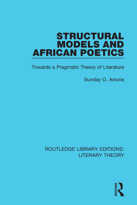 Cover image for book Structural Models and African Poetics