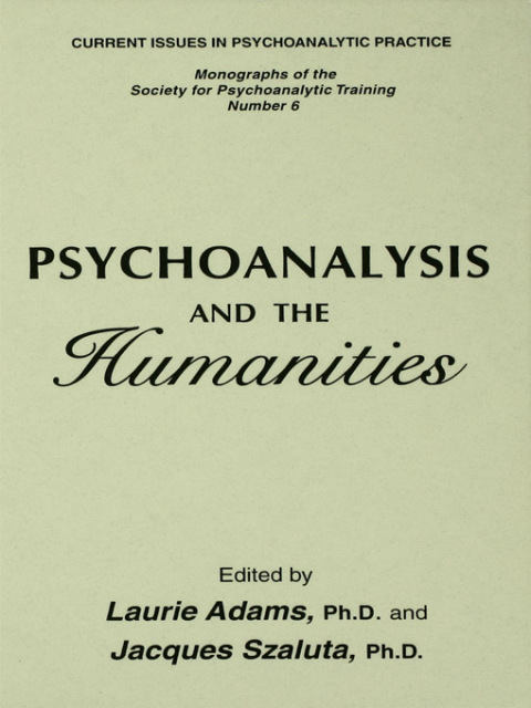 Cover image for book Psychoanalysis And The Humanities