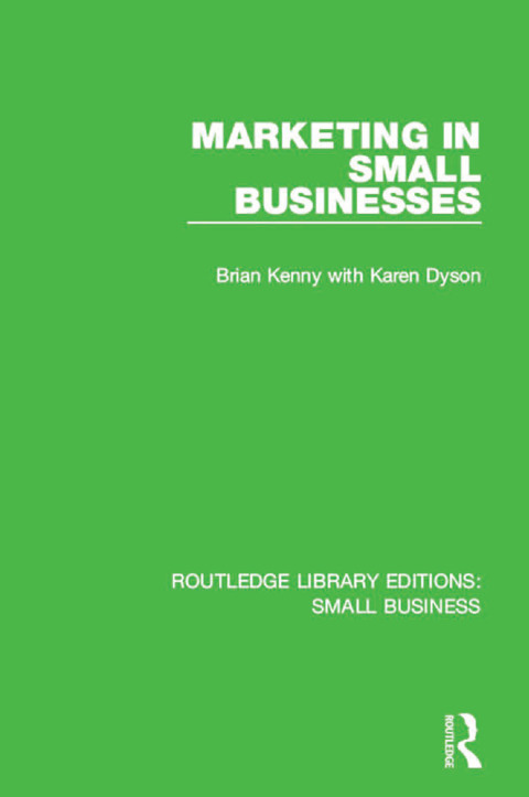 Cover image for book Marketing in Small Businesses