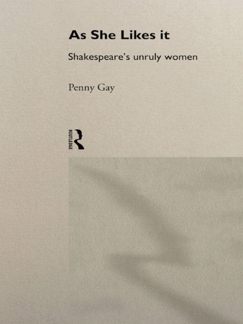 Cover image for book As She Likes It