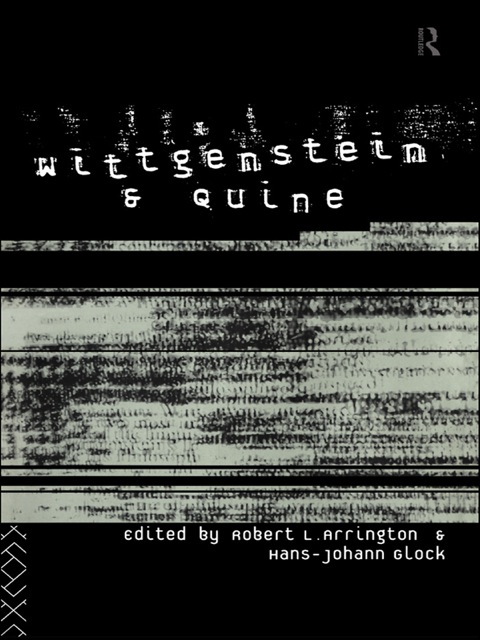Cover image for book Wittgenstein and Quine