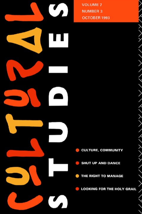 Cover image for book Cultural Studies