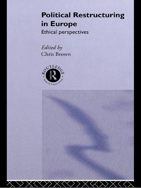 Cover image for book Political Restructuring in Europe
