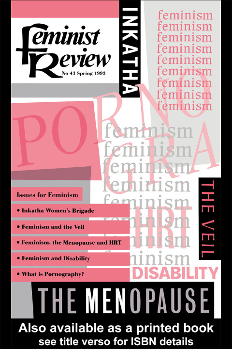 Cover image for book Feminist Review