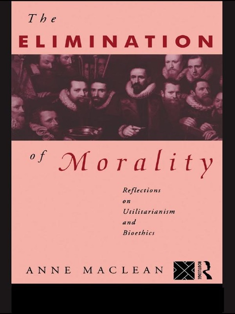 Cover image for book The Elimination of Morality