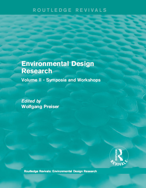 Cover image for book Environmental Design Research