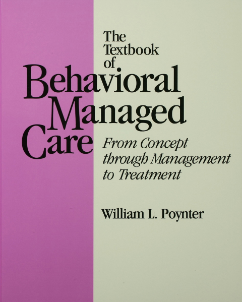 Cover image for book Textbook Of Behavioural Managed Care