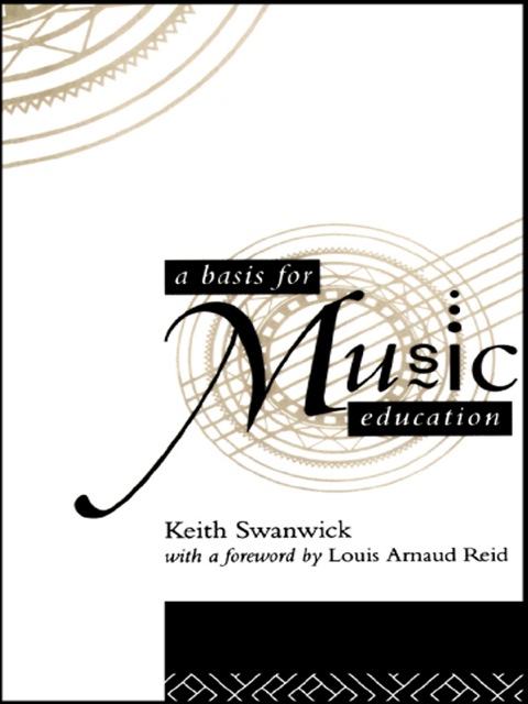 Cover image for book A Basis for Music Education