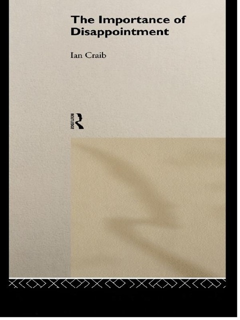 Cover image for book The Importance of Disappointment