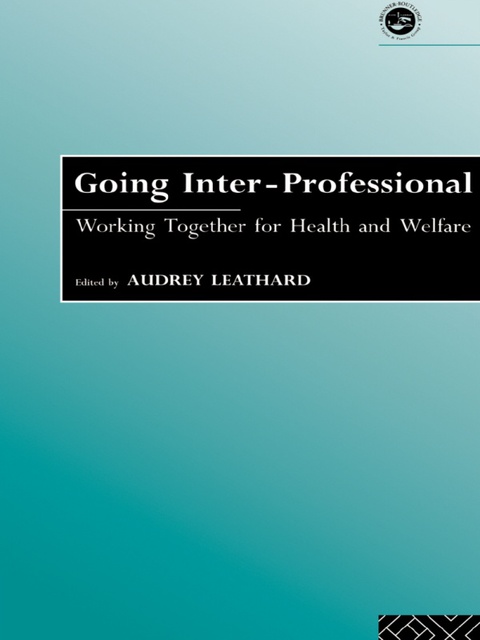 Cover image for book Going Interprofessional