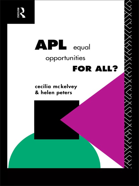 Cover image for book APL: Equal Opportunities for All?
