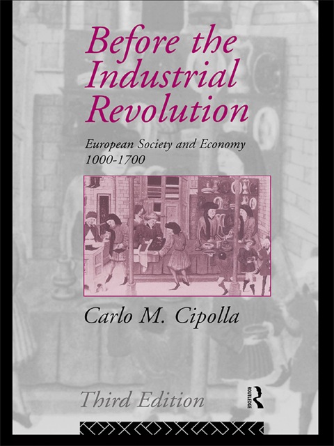 Cover image for book Before the Industrial Revolution