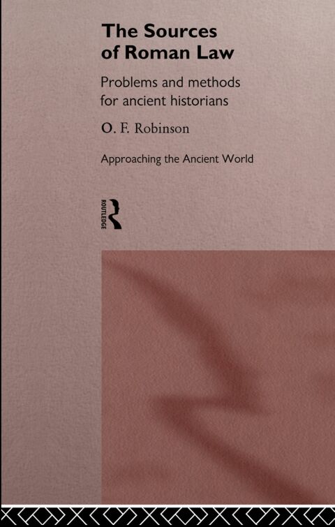 Cover image for book The Sources of Roman Law