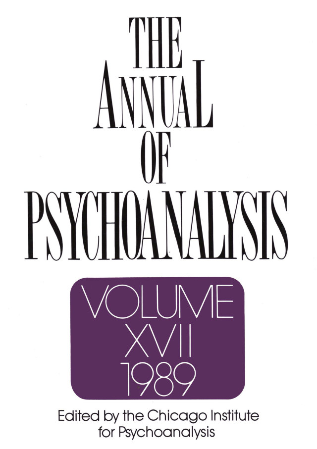 The Annual of Psychoanalysis, V. 17
