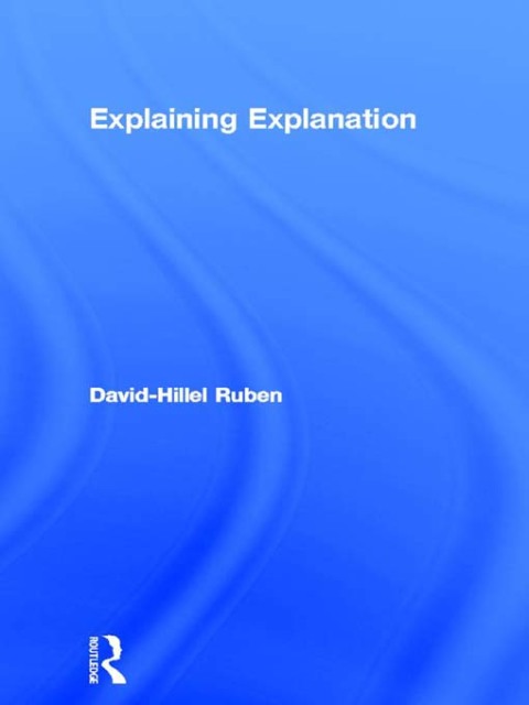 Cover image for book Explaining Explanation