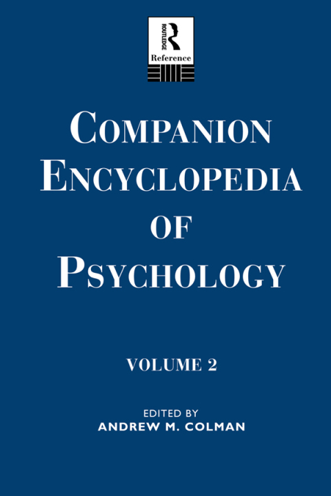 Cover image for book Companion Encyclopedia of Psychology