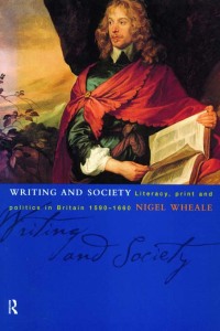 Cover image: Writing and Society 1st edition 9780415084970
