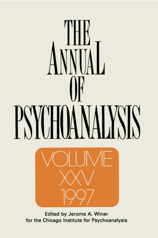The Annual of Psychoanalysis, V. 25