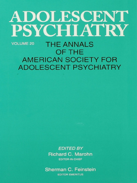 Cover image for book Adolescent Psychiatry, V. 20