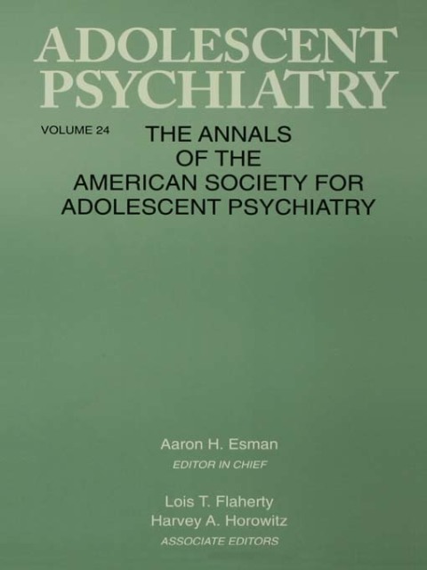 Cover image for book Adolescent Psychiatry, V. 24