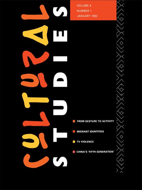 Cover image for book Cultural Studies