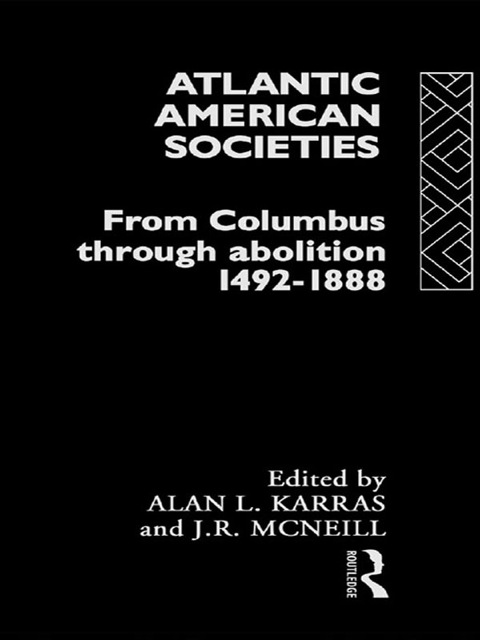 Cover image for book Atlantic American Societies