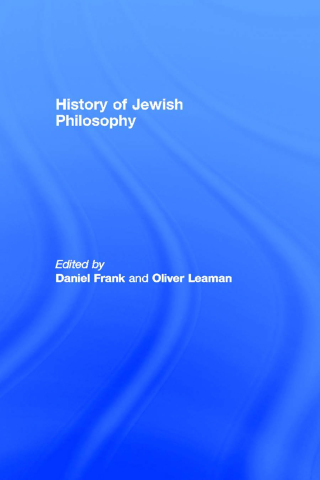 History of Jewish Philosophy