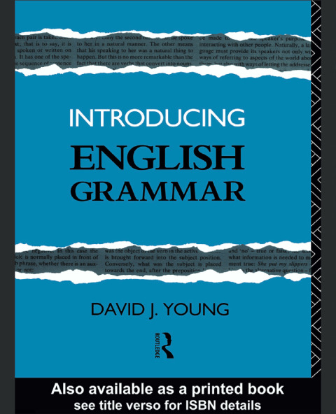 Cover image for book Introducing English Grammar