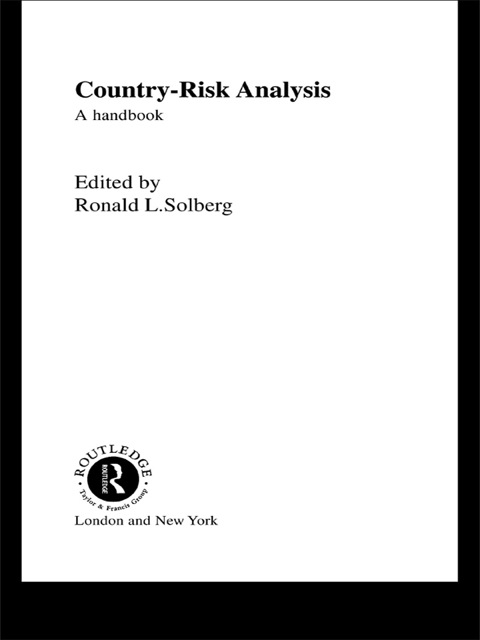 Cover image for book Country Risk Analysis