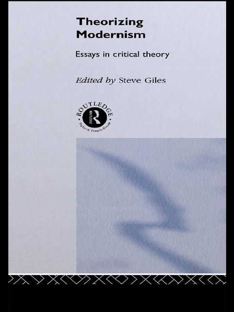 Cover image for book Theorizing Modernisms
