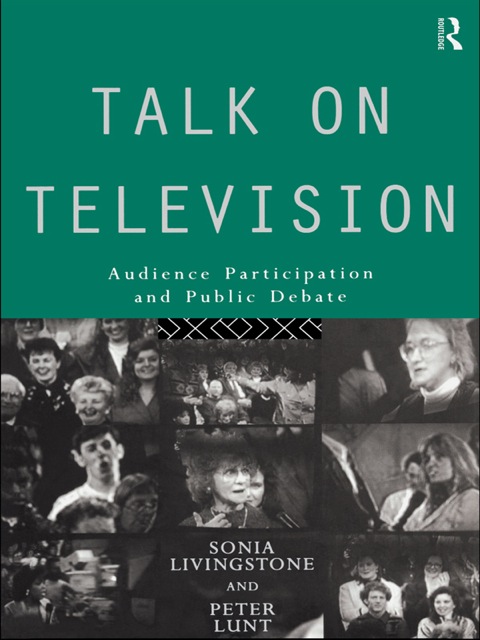 Cover image for book Talk on Television