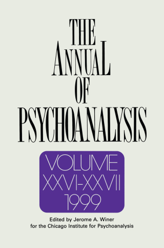 The Annual of Psychoanalysis, V. 26/27