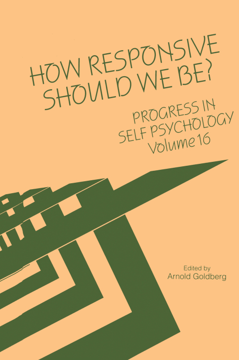 Cover image for book Progress in Self Psychology, V. 16