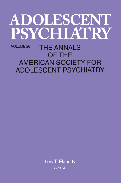 Cover image for book Adolescent Psychiatry, V. 26
