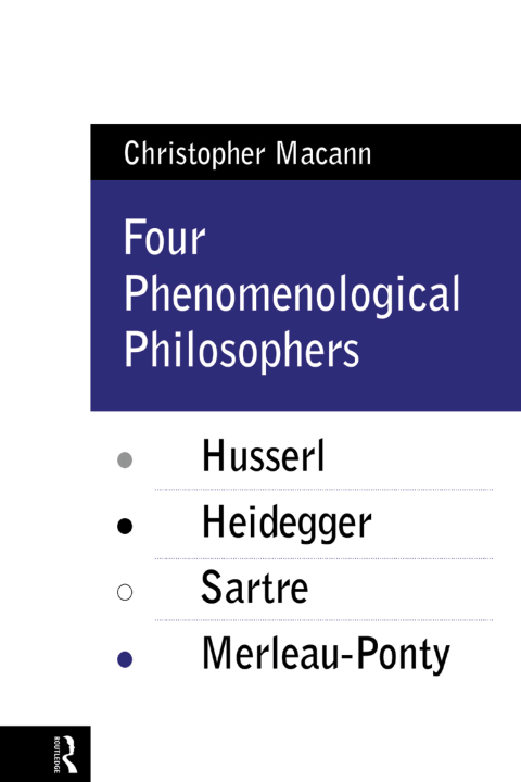Cover image for book Four Phenomenological Philosophers