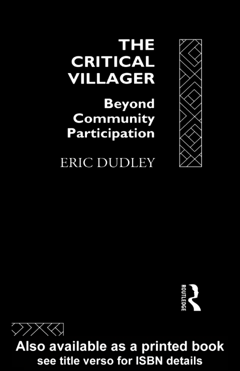 Cover image for book The Critical Villager